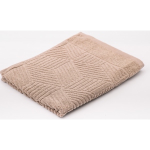Рушник банний GM Textile Уельс шоколадний махровий 70х140