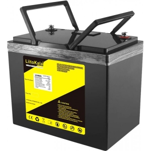 Акумулятор для ДБЖ LiitoKala 12V 90Ah LiFePO4 LCD