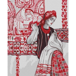 Картина за номерами Ideyka "Талановита майстриня" 40х50 см (KHO2539)