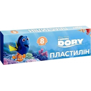 Пластилін класичний Мицар Серия - Dory 8 цветов укр. (267101)