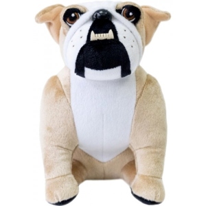 М'яка іграшка тварина WP Merchandise собака бульдог Коржик 20 см (4820202320760)