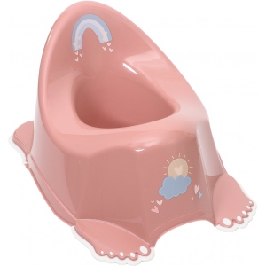 Горщик дитячий Tega Baby Метео з протиковзною гумою, Рожевий (ME-001-123)