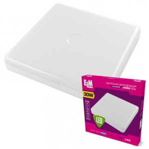 Світлодіодний світильник ELM Mira 30W 6500К IP40 26-0079