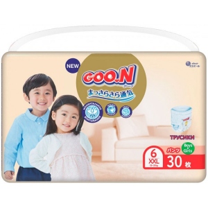 Одноразові підгузки-трусики Goo.N Premium Soft розмір 6(2XL) (15-25 кг), 30 шт. (863230) купити