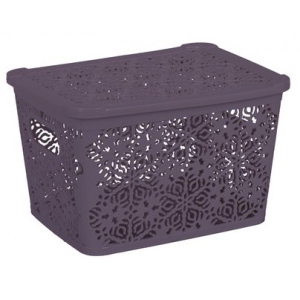 Корзина для зберігання VIOLET HOUSE 0402 №2 Ажур Plum с/кр. 7 л