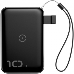 Батарея мобільна Baseus Mini S Bracket 10W 10000mAh 18W Black (PPXFF10W-01)