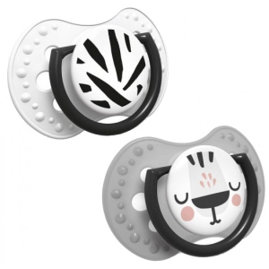Симетрична пустушка Lovi Salt&Pepper силиконовая, 2 шт.  (22/877)