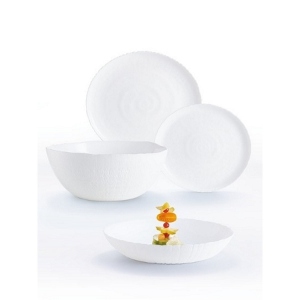 Столовий сервіз Luminarc Ammonite White 19 пр. (P9103)