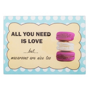 Дошка обробна Viva Cutting Board Macaroons 35х25 см (C3235C-A6)