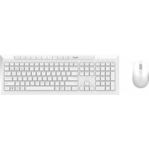 Клавіатура + миша бездротова Rapoo 8210М White
