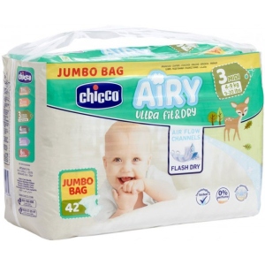 Одноразові підгузки Chicco 3 M 4-9 кг 42 шт (11235.00) Київ