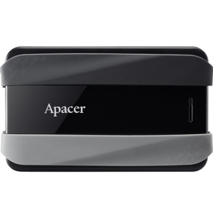 Жорсткий диск зовнішній Apacer AC533 2TB USB 3.1 Black (AP2TBAC533B-1)