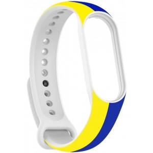 Ремінець для фітнес-браслету Armorstandart New Style for Xiaomi Mi Band 7/6/5 Blue-Yellow (ARM61907) купити