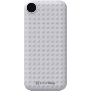 Батарея мобільна Colorway LCD USB QC3.0 + USB-C 10000 mAh White (CW-PB100LPI3WT-PDD)