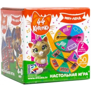 Настільна гра розвиваюча (5-7 років) Vladi Toys 44 Кота. Мяу-ленд, рус. (VT8022-04)