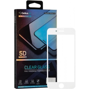 Захисне скло для смартфону Gelius Pro 5D Clear Glass for iPhone 7/8 White (70943)