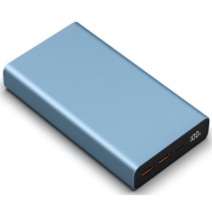 Батарея мобільна 2E 20000mAh PD100W Blue Stee (2E-PB2501-Steel)