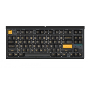 Клавіатура бездротова ігрова FL ESPORTS FL750 SAM Polar Night Black Kailh MX Cool Mint Three-Mode (FL750SAM-4912)