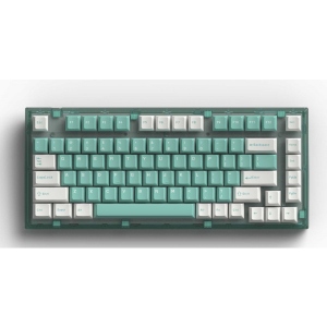 Клавіатура бездротова ігрова FL ESPORTS Q75 CPM Azure Green Kailh MX Cool Mint Three-Mode (Q75CPM-1424)