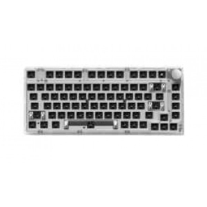 Клавіатура бездротова ігрова FL ESPORTS DIY-barebone MK750 White Transparent Three-Mode (MK750-5880)