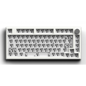 Клавіатура бездротова ігрова FL ESPORTS DIY-barebone MK750 White Three-Mode (MK750-4247)