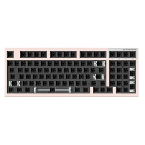 Клавіатура бездротова ігрова FL ESPORTS DIY-barebone FL980 V2 Sakura Pink RGB Backlight South LED Three-Mode (FL980V2-1614)