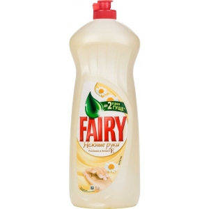Засіб для ручного миття посуду Fairy Ромашка и витамин Е 1 л
