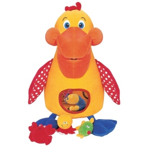 М'яка іграшка тварина K’S Kids Baby Голодний пелікан (KA10208-GB)