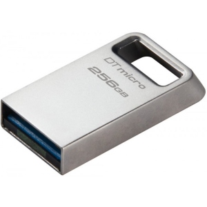 Флеш USB Kingston DataTraveler Micro Meta l USB 3.2 Gen 1 256GB (DTMC3G2/256GB)