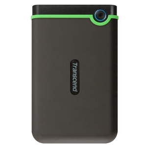 Жорсткий диск зовнішній Transcend StoreJet 4TB USB 3.1 Iron Gray (TS4TSJ25M3S)