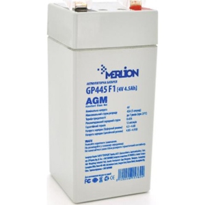 Акумулятор для ДБЖ Merlion 4V 4.5AH AGM (GP445F1)