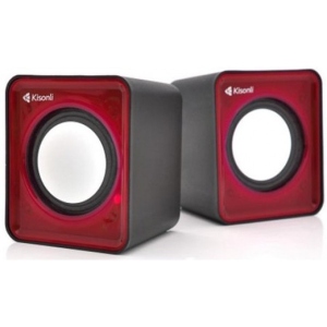 Комп'ютерна акустика звичайна 2.0 Kisonli V310R/23393 Red