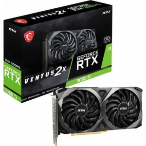Відеокарта MSI GeForce RTX 3060 Ti Ventus 2X OCV1 8GB GDDR6 256bit (RTX 3060TI VENTUS 2X OCV1)