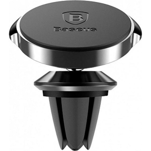 Тримач для мобільного пристрою Baseus Small Ears Series Magnetic Suction Bracket Air type Black (SUER-A01)