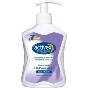 Рідке мило для рук Activex Sensitive Антибактеріальне 300 мл (8690506434885)