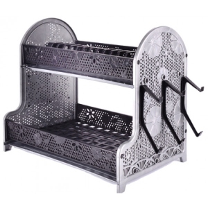 Сушка для посуду VIOLET HOUSE 0414 Ажур Metal 28x40x38 см