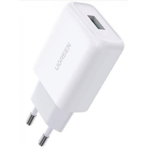 Мережевий зарядний пристрій UGREEN CD122 18W USB QC 3.0 Charger White (10133) продаж