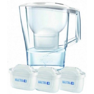 Фільтр-глечик Brita Aluna Memo Білий + 3 картриджа порівняти ціни