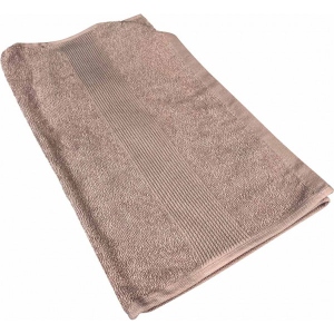 Рушник для обличчя GM Textile капучино махровий з бордюром 50х90