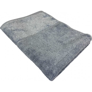 Рушник банний GM Textile Міладо синій махровий велюр 100х150