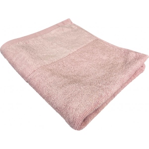 Рушник банний GM Textile Міладо персиковий махровий велюр 100х150