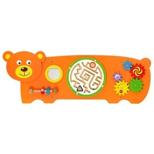 Бізіборд-дошка Viga Toys Ведмедик (50471FSC)