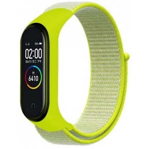Ремінець для фітнес-браслету BeCover Nylon Style for Xiaomi Mi Smart Band 7 Lime (707662) дешево