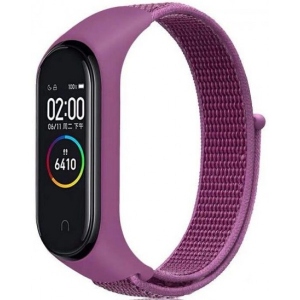 Ремінець для фітнес-браслету BeCover Nylon Style for Xiaomi Mi Smart Band 7 Purple (707667)