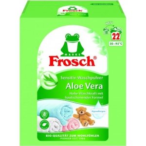 Пральний порошок Frosch концентрат Колор Алое Вера 1,45кг