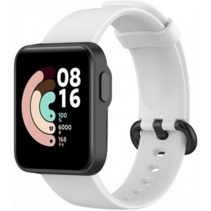 порівняти ціни на Ремінець для смарт-годинника BeCover for Xiaomi Mi Watch Lite/Watch 2/Watch 2 Lite White (707647)