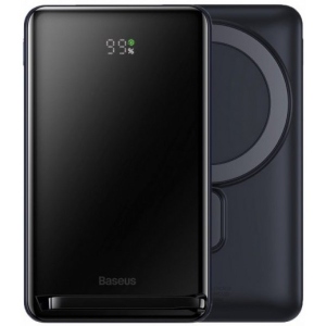 Батарея мобільна Baseus Magnetic Bracket 10000mAh 20W Black (PPCX000003)