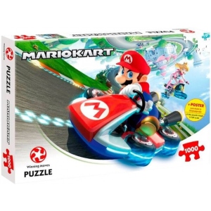 Пазли картонні (8 +) Super Mario Kart - Funracer 1000 шт. (29483)