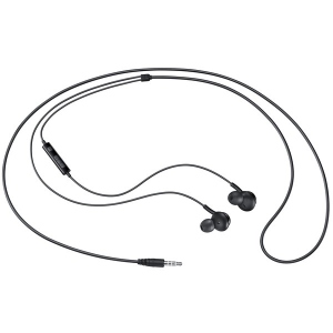 Навушники вкладиші дротові Samsung 3.5mm Earphones EO-IA500 Black (EO-IA500BBEGRU)
