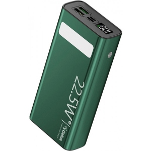 Батарея мобільна Gelius Lightstone GP-PB300 30000mAh Green (90465)